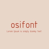 fonts-osifont avatar